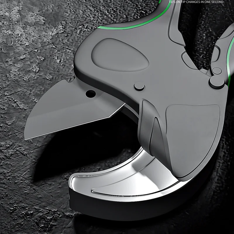 Резак для труб с храповым механизмом и ПВХ полиуретана полипропилена