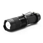 Светодиодный фонарик 2000LM Q5 Mini светодиодный Flash светильник COB Torch AA14500 Регулируемый зум-фокус фонарик USB T6 Flash светильник 18650 Pen светильник