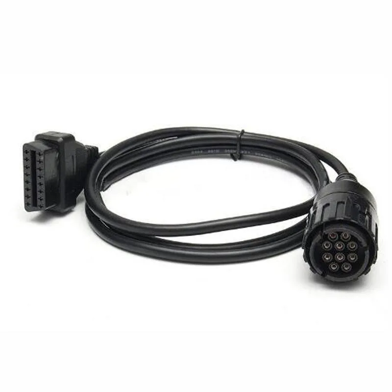 Новый ICOM D Кабель A2 кабель для BM мотоциклов Диагностика 10 булавки to OBD 16 Pin адаптер +