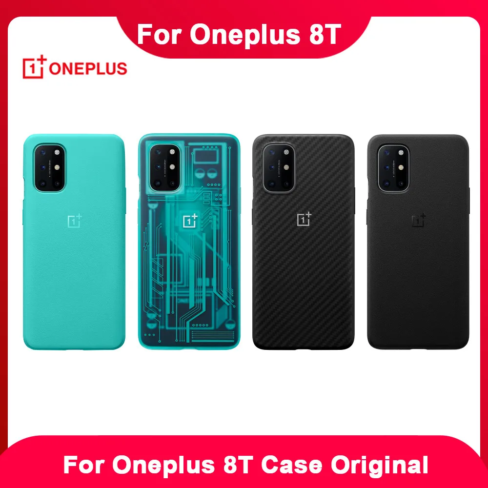 Оригинальный OnePlus 8T чехол для телефона one plus 8 Pro Karbon бампер нейлоновый защитный