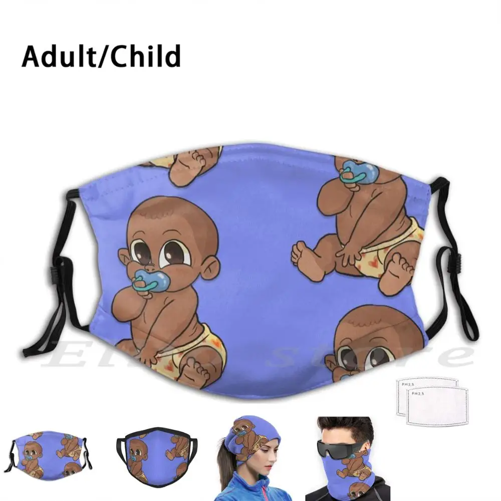 Ребенок! Маска Pm2.5 с фильтром моющийся игрушечный мяч сделай сам для взрослых и