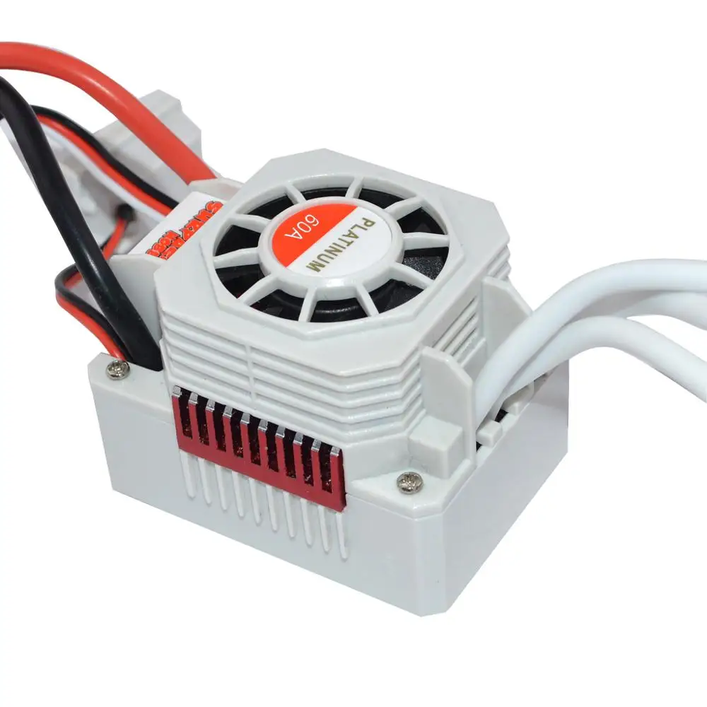 Платиновая Водонепроницаемая серия 60A ESC Бесщеточный электронный контроллер