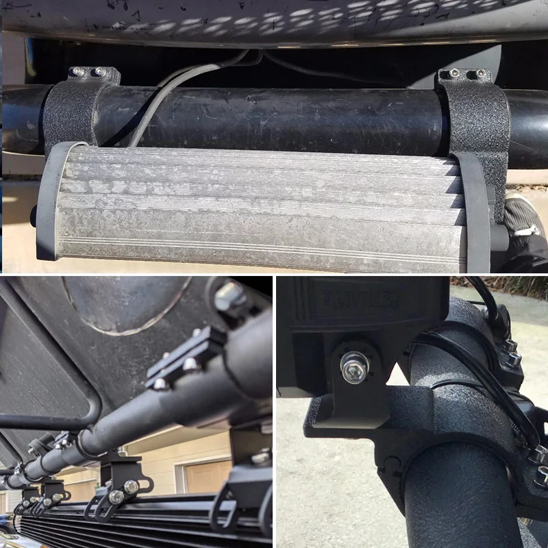 Кронштейн с зажимным креплением светодиодный светильник рабочий свет s трубка