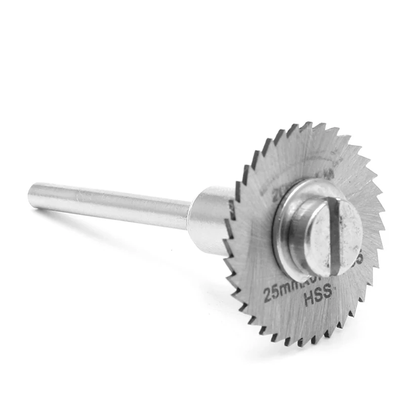 25MM HSS Cutting Disc + Rod For Grinder Cutoff Circular Saw Rotary Blades Tool | Инструменты