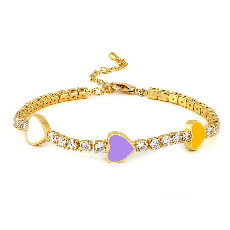 Очаровательные женские Золотые Квадратные браслеты с цепочкой для женщин