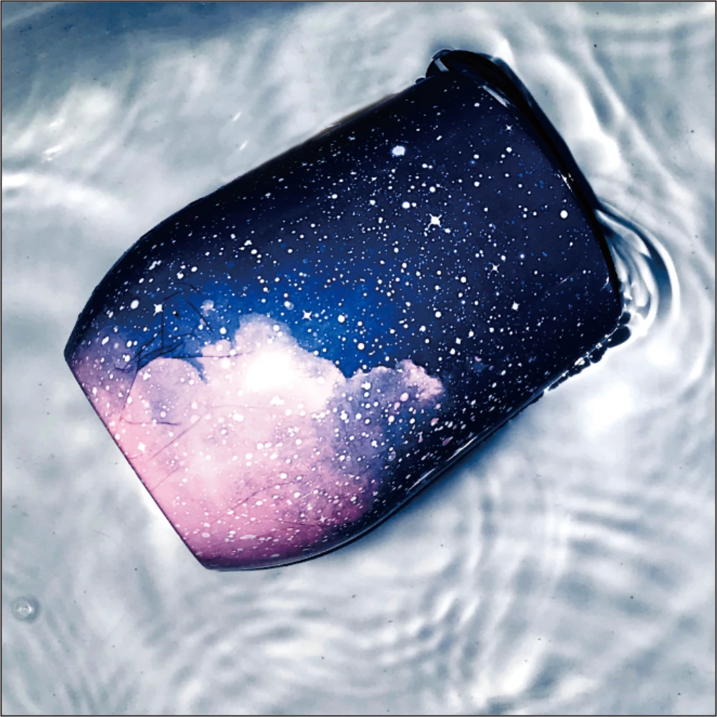 Звездная чашка романтический термос 5 шт. соломенные блестящие чашки с ананасами