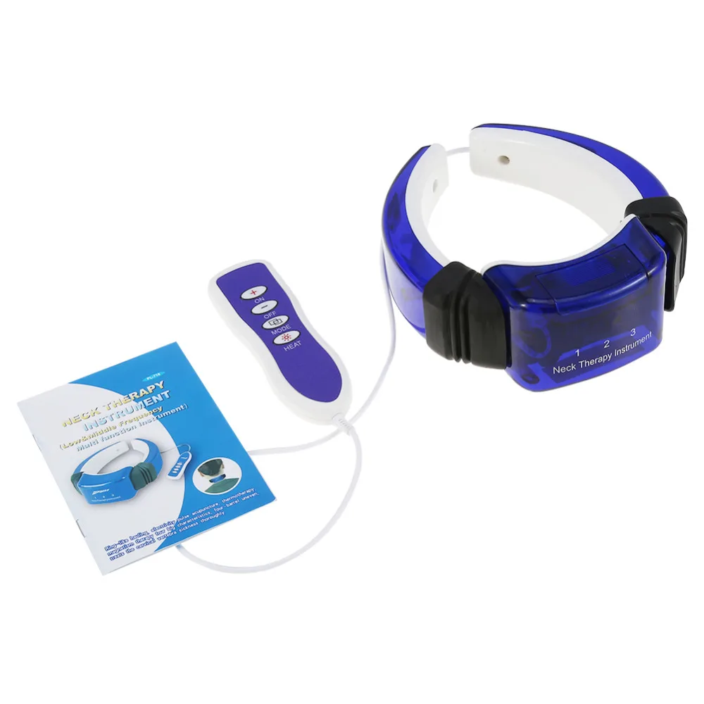 

Electric Neck Massager Pulse Acupuncture Massage Therapy Instrument Cervical Vertebra Treatment Health Care Neck Support Brace