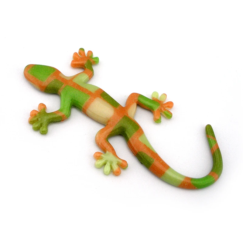 Высококачественный Красный значок gecko из АБС-пластика 3d хромированный пластик