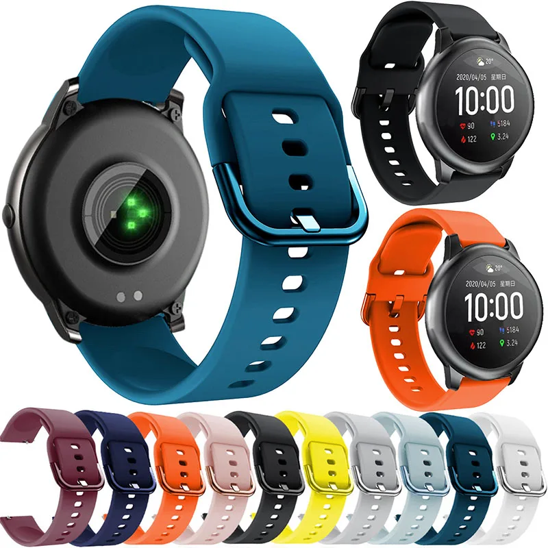 sport silicone strap special Watch band For Xiaomi haylou solar ls05 original Smartwatch Wristbands Bracelet fashion Accessories |