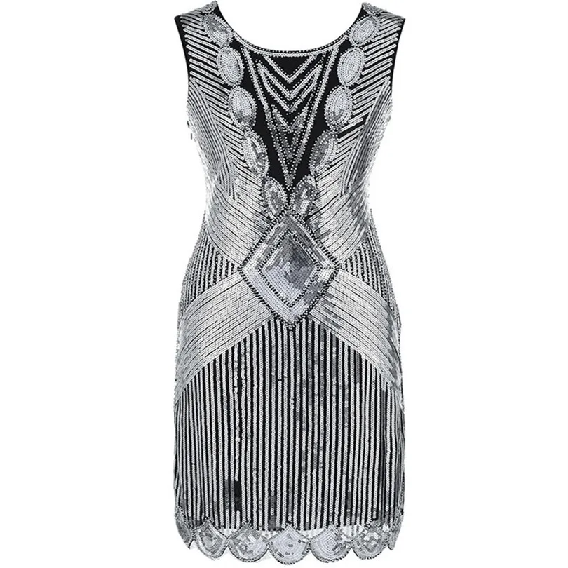 Женское винтажное платье с О-образным вырезом и бабочками модель 1920 года |