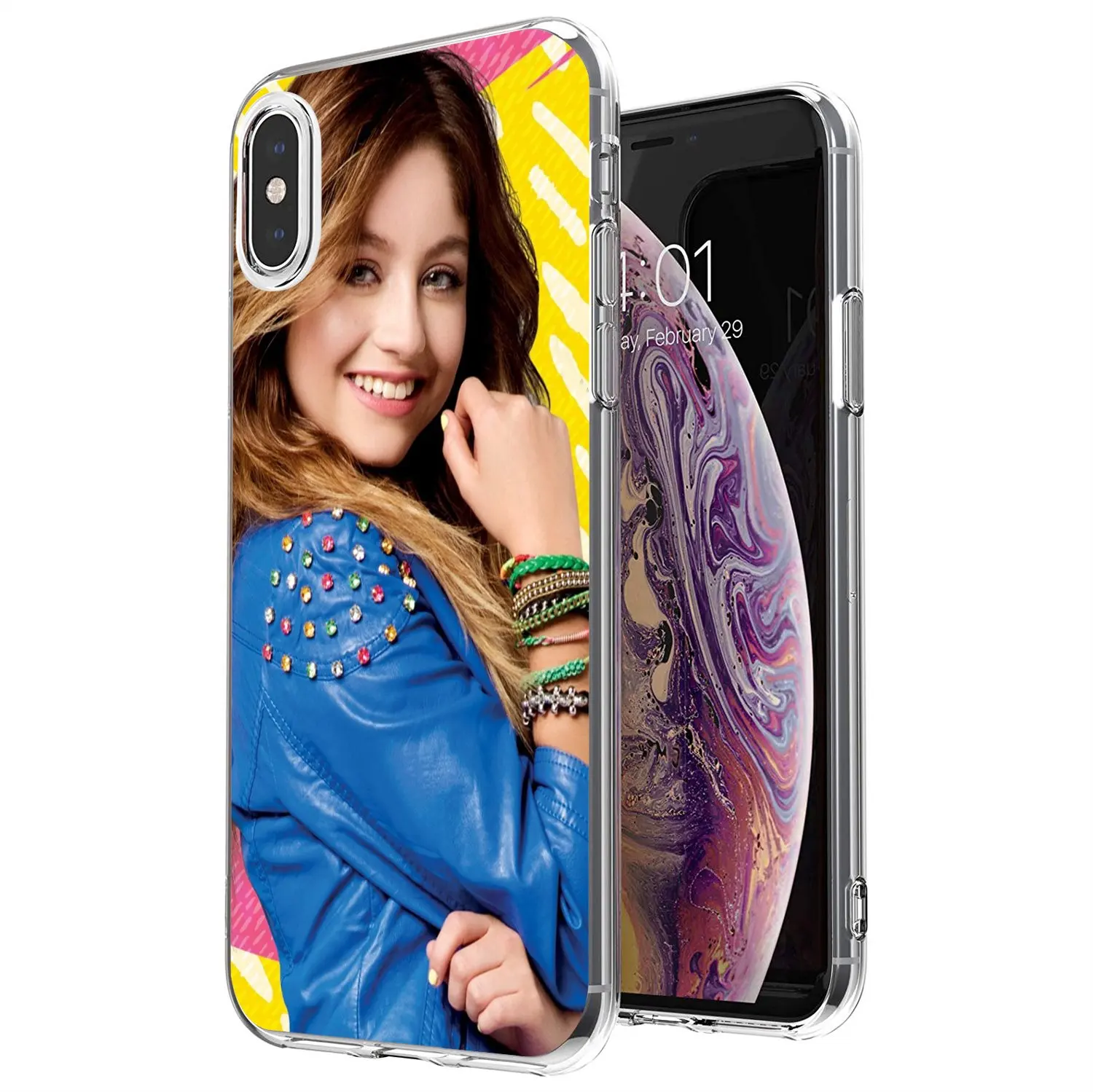 Мягкий чехол для Samsung Galaxy Note 2 3 4 5 8 9 S2 S3 S4 S5 Mini S6 S7 Edge S8 S9 Plus соевая Луна милая девушка