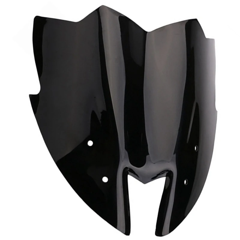 Лобовое стекло мотоцикла Windsn Double Bubble для Kawasaki Z800/Zr800 2013 2014 2015 аксессуары