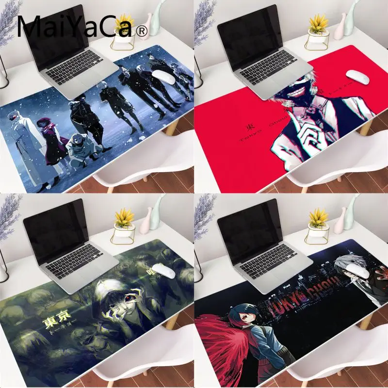 

MaiYaCa Tokyo Ghoul аниме прочный резиновый коврик для мыши игровой коврик для мыши xl xxl 900x400 мм для Lol dota2 cs go