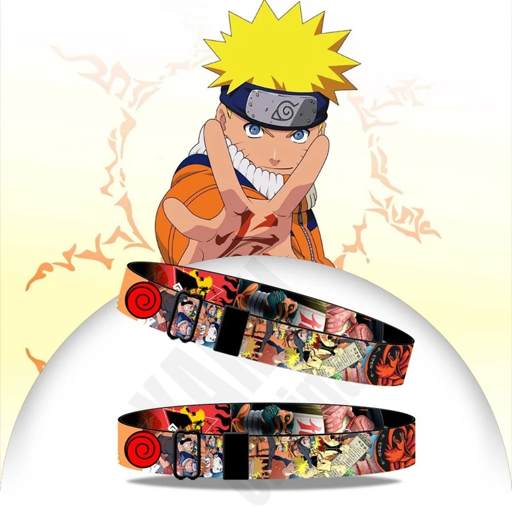 

Uzumaki Narutos Women's Hand Bracelet Men's Japanese Anime Accessories Manga Bangles Jewelry Cartoon Wristband Gift Wholesale