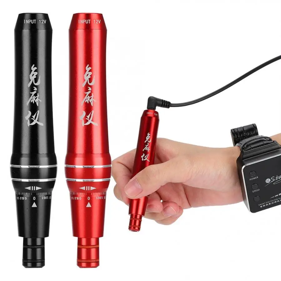 Машина для тату роторные часы Тип контроллер микроблейдинг полу-Перманентная