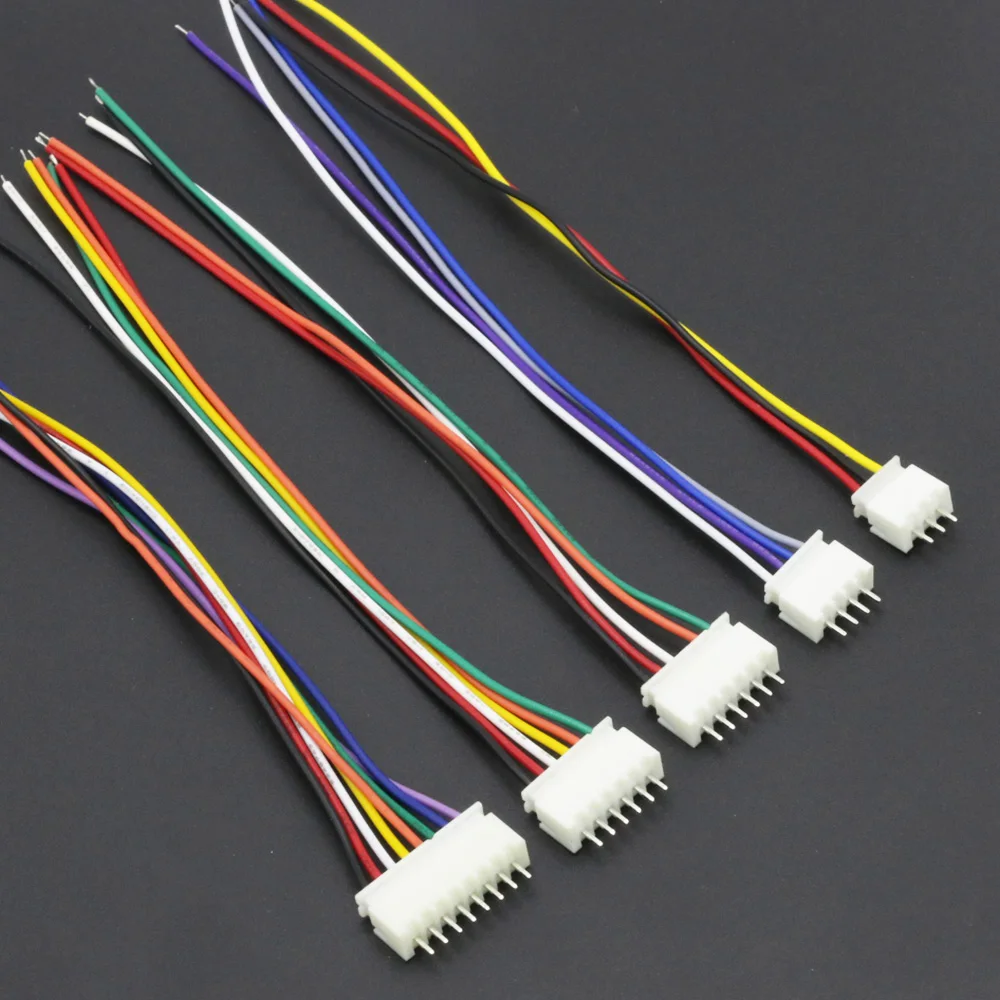 10 пар/лот 150 мм RC lipo батарея баланс зарядное устройство штекер 2S1P 3S1P 4S1P 5S1P 6S1P 7S1P
