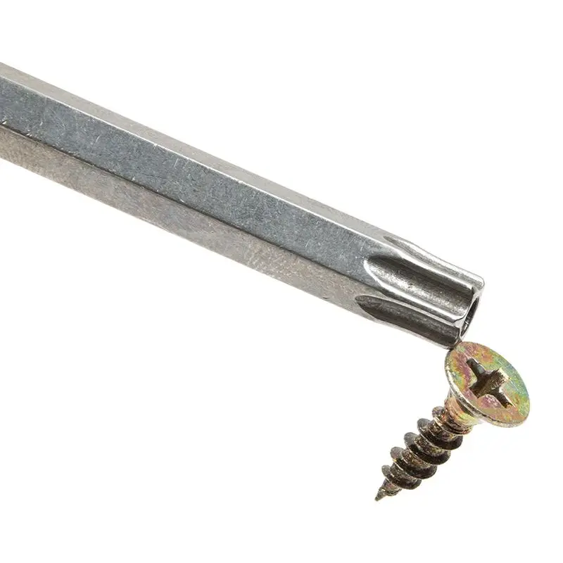 Promotion! 11 Pieces 1/4 Inch Hex Shank T6-T40 4 Length S2 Steel Torx Security Head Screwdriver Drill Set Bits | Инструменты