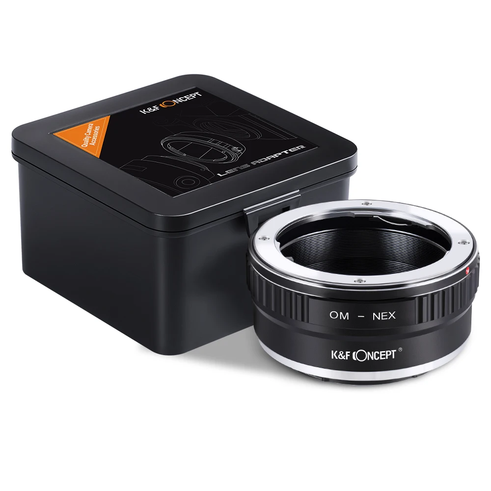 Адаптер для крепления объектива K & F Concept Olympus OM Sony NEX (E Mount) корпус камеры 3 |lens mount