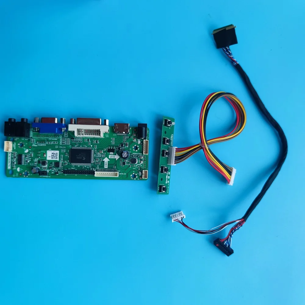 

Kit For HB140WX1-200 DVI Audio LCD LED DIY 2019 Driver VGA HDMI-compatible Panel Controller board 1366X768 14" BOE Display