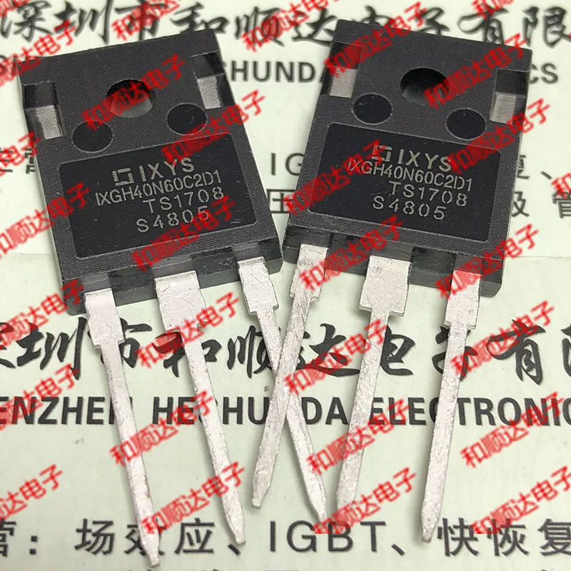 

10pcs/lot IXGH40N60C2D1 brand new spot IGBT 600V 40A