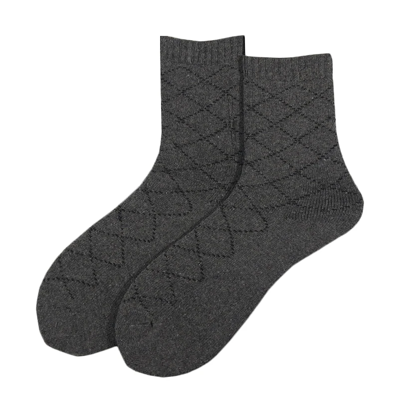 Мужские модельные деловые носки оригинальный дизайн геометрические узоры