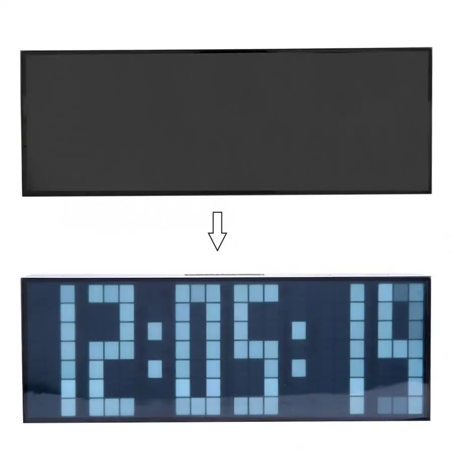 Цифровой светодиодный Будильник с подсветкой настольные электронные часы