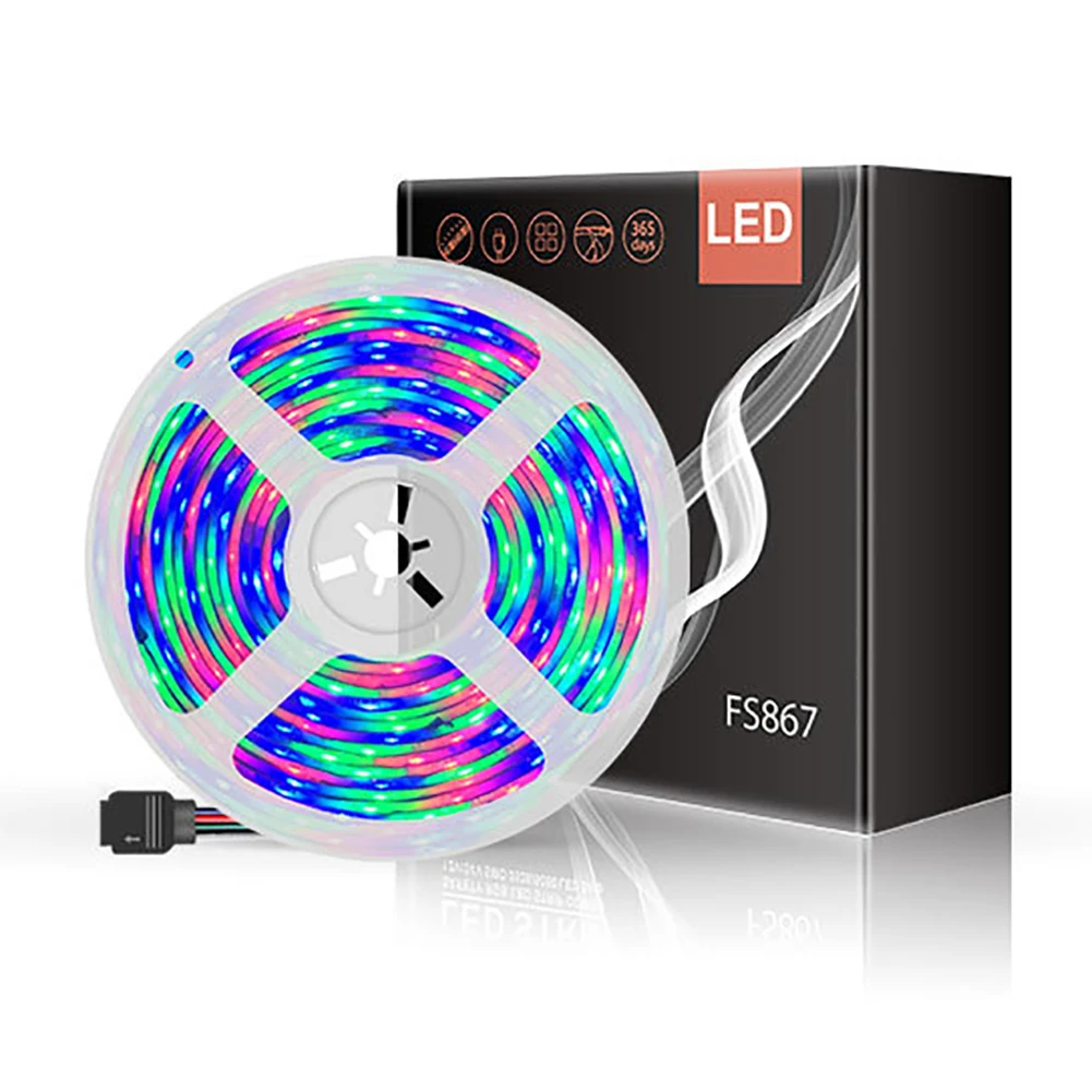 Светодиодная лента 5 м 300 светодиодов водонепроницаемая светодиодная RGB с