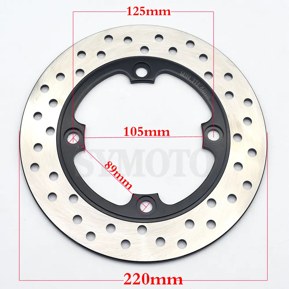 Ротор заднего дискового тормоза мотоцикла для HONDA CBR600 C-ABS 2009-2016 CBR1000 Fireblade 2008-2016 CBR