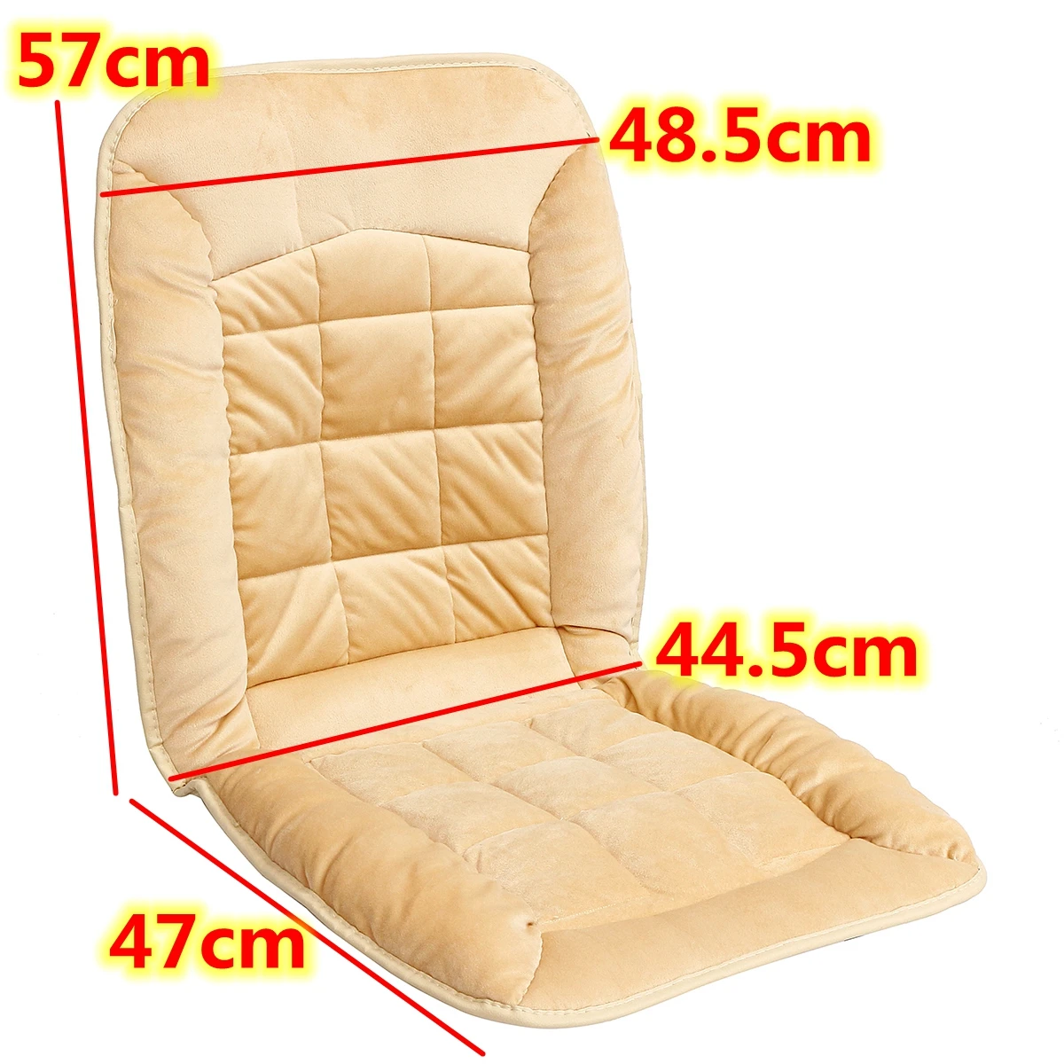 Чехол для переднего сиденья автомобиля плюш 2 шт 4 цвета Универсальная Ткань