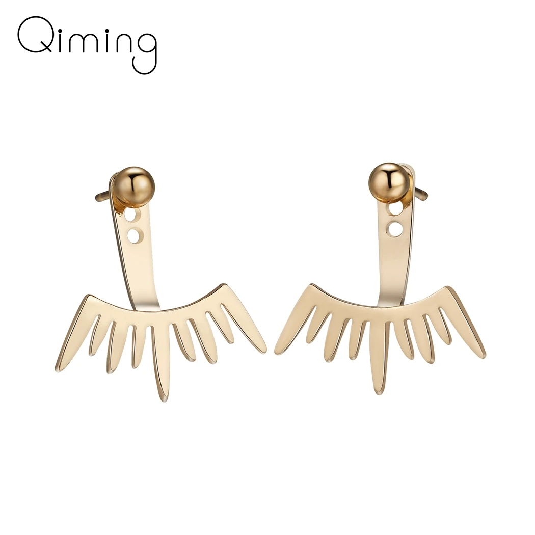 Минималистичная металлическая блестящая куртка с золотыми бусинами и боковыми