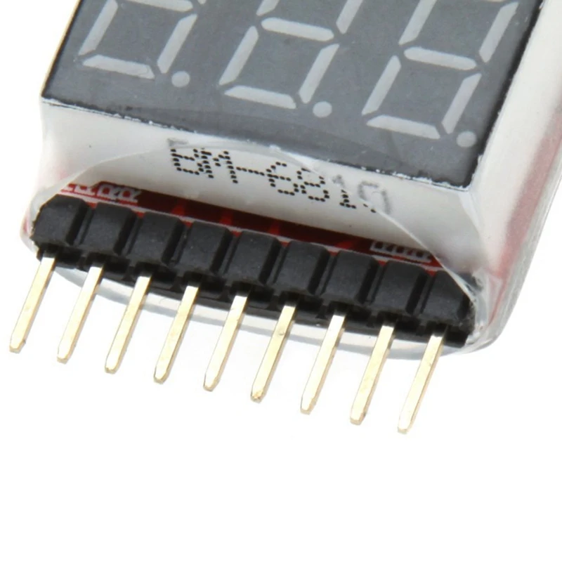 2 шт. 1 8S индикатор RC Li Ion Lipo батарея тестер низкого напряжения Звуковой сигнал