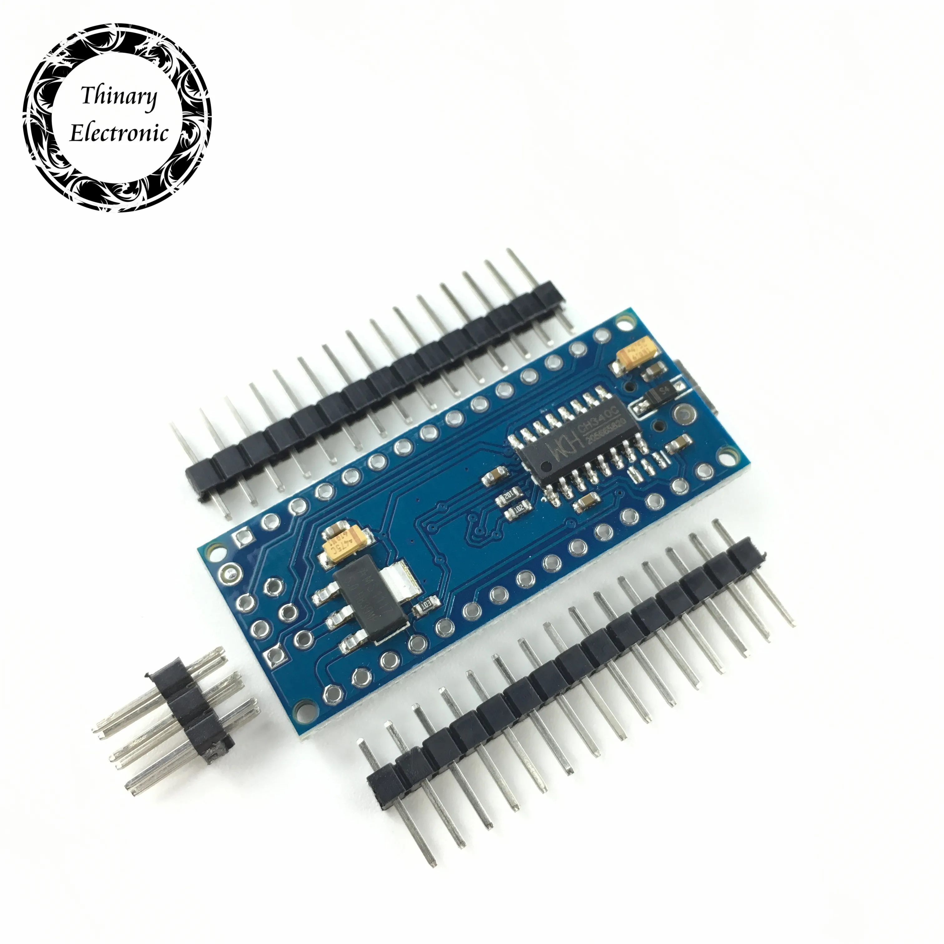 100 шт./лот Nano v3.0 контроллер совместим с arduino совместимый nano CH340 USB драйвер без кабеля Atmega328 серии Atmega328PB