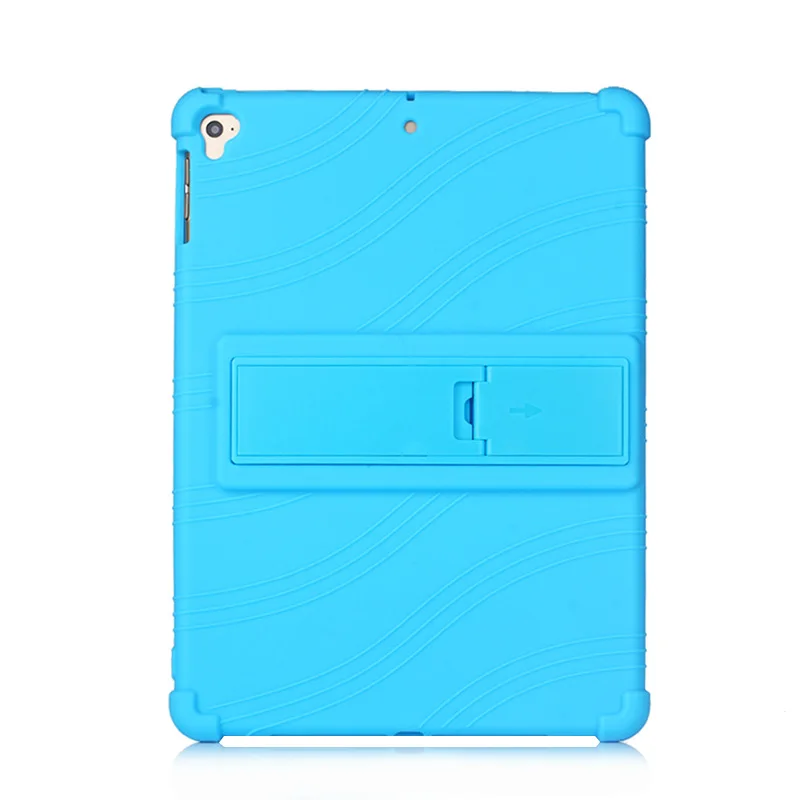 Для IPad 9,7 Чехол для IPad Air 2 Air 1 Чехол IPad 5 6 5th 6th поколения принципиально мягкий силиконовый+ PC подставка для Coque