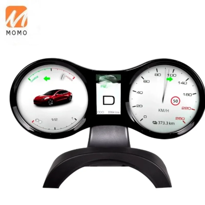 

10.2 inch car LCD data dashboard modification for Model 3 Speed display, charging display,