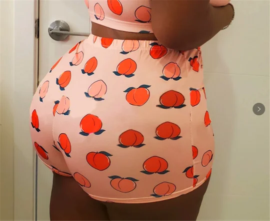 Женские шорты сексуальные с принтом Летние повседневные короткие брюки высокой