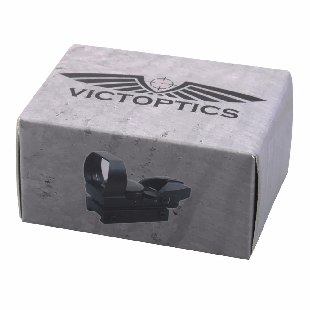 10 шт. VictOptics 1x23x34 камера красный зеленый точка прицел четыре вида сетка