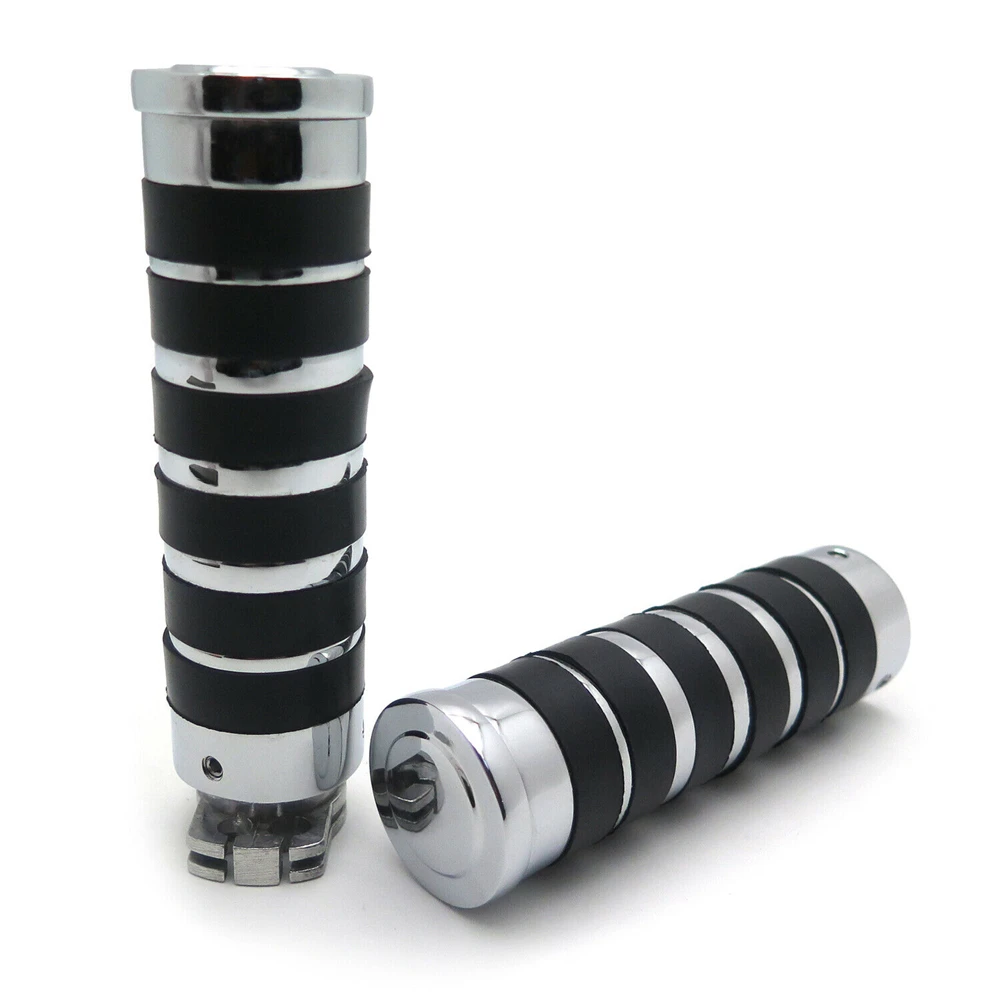 

Replacement Motorcycle 1'' Handlebar Grips Fit For Harley Davidson bikes CHROMED Aftermarket Free Shipping Motorbike Parts