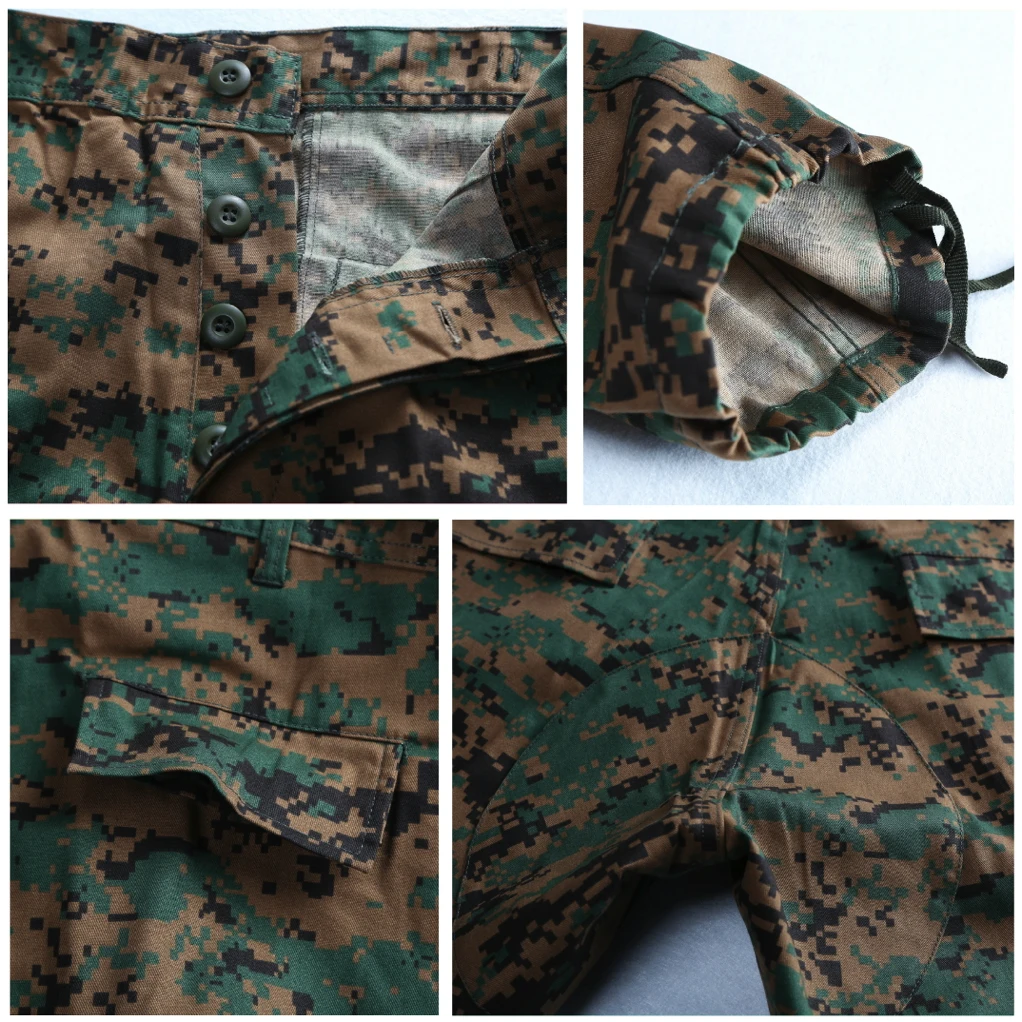 Мужские армейские брюки карго BDU в стиле милитари рабочие повседневные