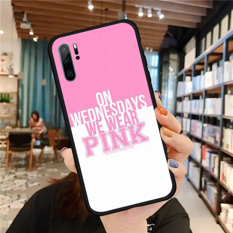 

love pink Leopard stripe text slogn Phone Case For Huawei honor Mate P 9 10 20 30 40 Pro 10i 7 8 a x Lite nova 5t Cover Funda