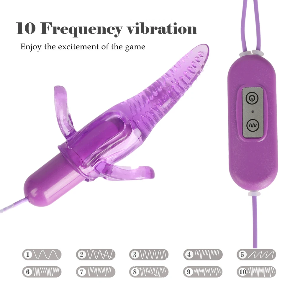 Секс игрушки USB мини язык фаллоимитатор с анальной перемычкой секс для женщин