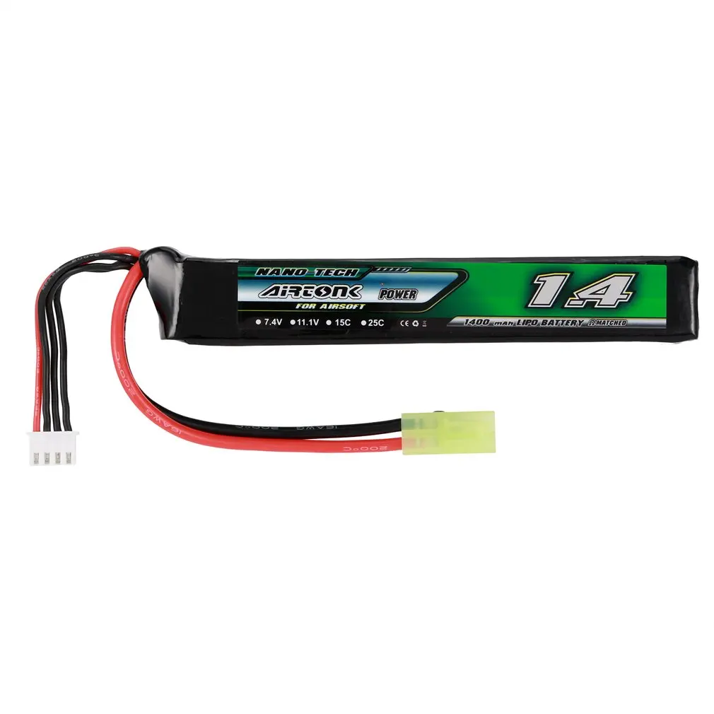 Airtonk power 7 4 V 1400mAh 15C 2 S/3 S 11 1 Lipo батарея мини пробка из Тамия перезаряжаемая для
