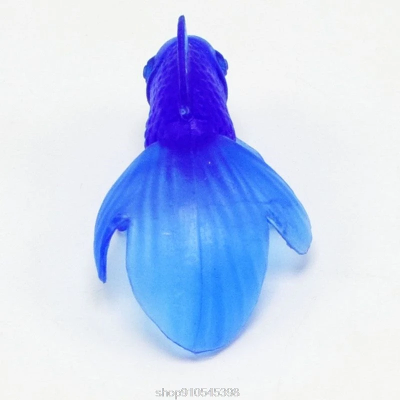 

Kids Toy PVC Plastic Simulation Small Goldfish Lifelike Gold Fish Model for Children Bath Beach Toys O24 20 Dropshipping