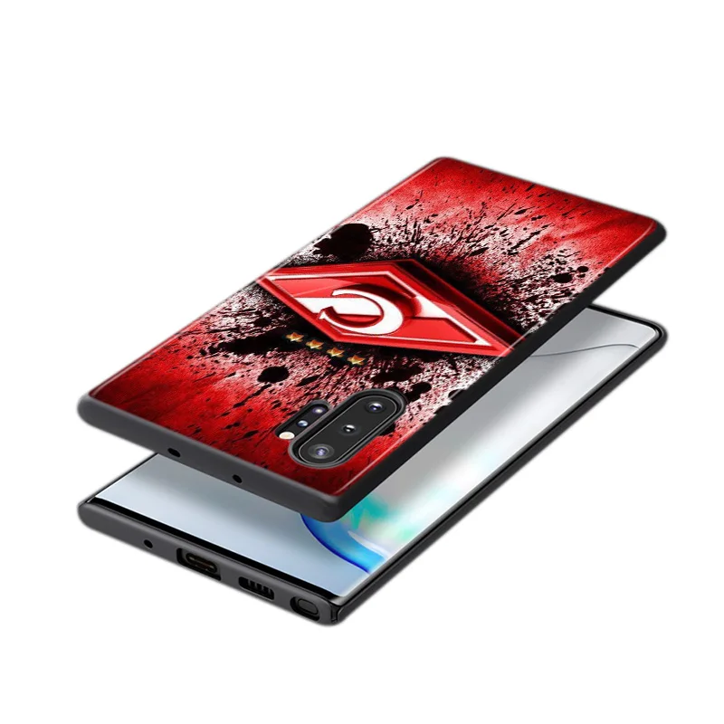 

Football Spartak Moscow For Samsung Galaxy S21 S20 FE Ultra S10 Lite S9 S8 Plus S7 S6 Black Phone Case