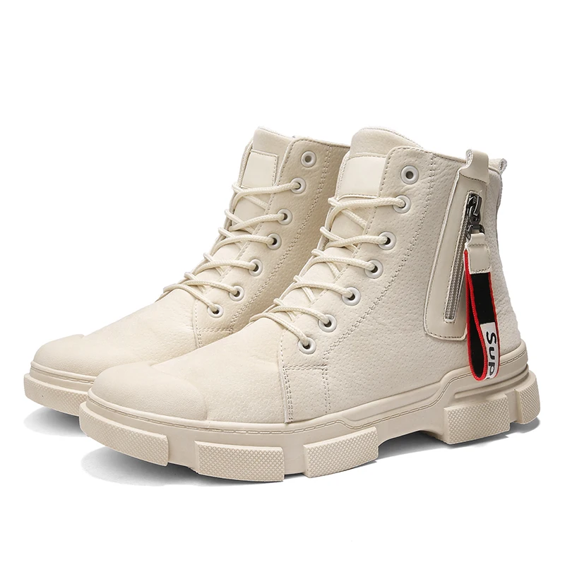 Новинка мужские ботинки резиновые военные до щиколотки кроссовки повседневная