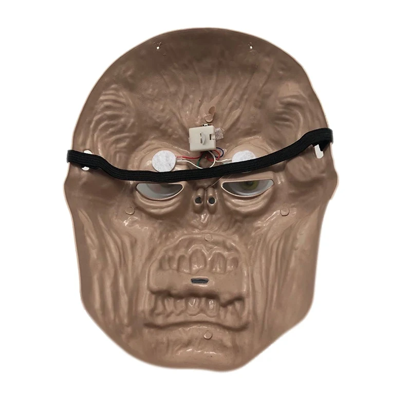 Хэллоуин Джокер страшные маски светодиодная подсветка маска зомби фотомаски