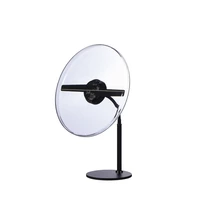 30cm desktop 3d led fan hologram display with protective cover and battery rechargeable support wifi app control holographic