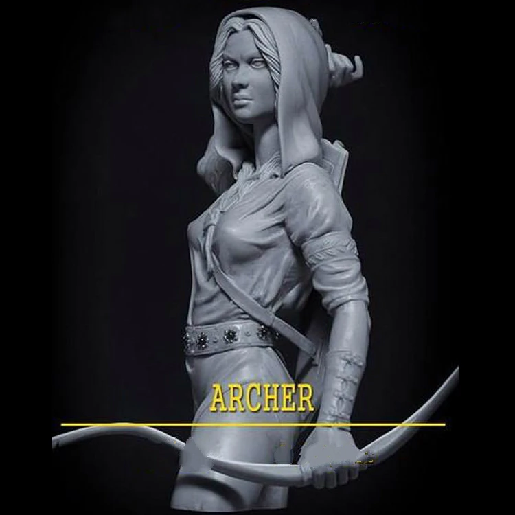 1/10 Смола Бюст модель комплект Женский шутер Archer X177 | Игрушки и хобби