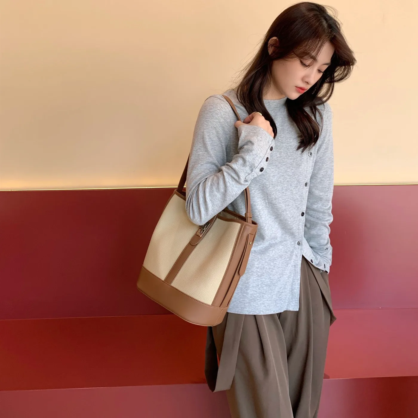 

Fashion Vintage Casual Tote Bag Large Capacity Women Shoulder Bags Cross Body Bags Handtasche Borsa Tracolla Donna Ladies