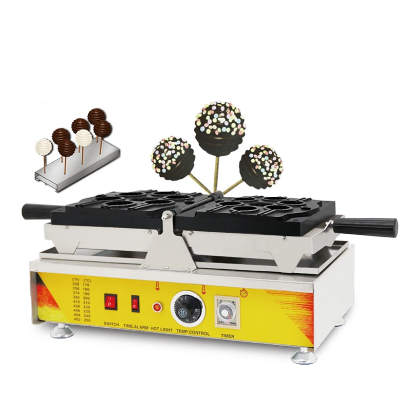 Harga Mesin Waffle Komersial Multifungsi High Power Oven Lollipop Electric Baking Pan Fashion Atraksi Snack Equipment