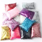 Голографический лак для ногтей с перекрестными блестками 50 г 4 мм Радужная звезда блестящая Накладка для ногтей 3D зеркальный лак для ногтей художественная бумага материал для украшения